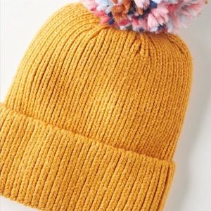 PICK-A-POM RIBBED BEANIE BASE